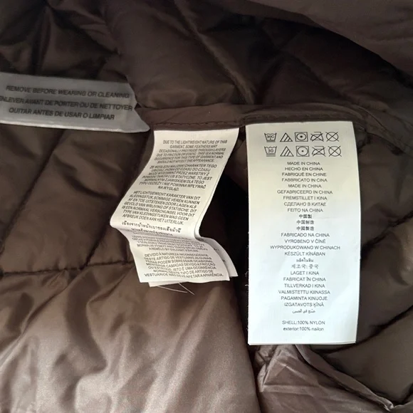 NWT MICHAEL Michael Kors Brown Puffer Jacket - Picture 8 of 9